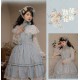 Mademoiselle Pearl Fragrant Flower Gallery Blouse Bolero Skirt Skirt JSK and Ops(Reservation/Full Payment Without Shipping)